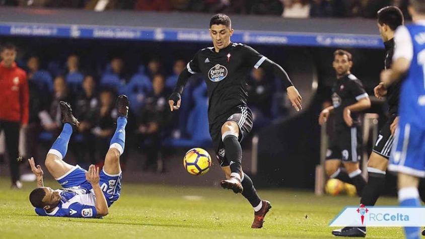 Hernández juega en triunfo del Celta en clásico gallego ante Deportivo La Coruña