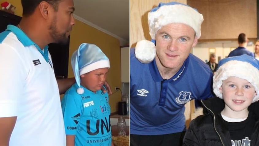 [VIDEOS] De Iquique a Wayne Rooney: La solidaridad se toma Navidad en el fútbol