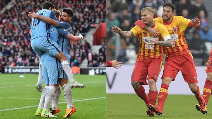 [VIDEO] Manchester City y Benevento: Las dos caras de la moneda en Europa