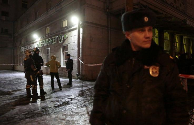 Rusia: explosión en supermercado deja al menos 10 heridos en San Petersburgo
