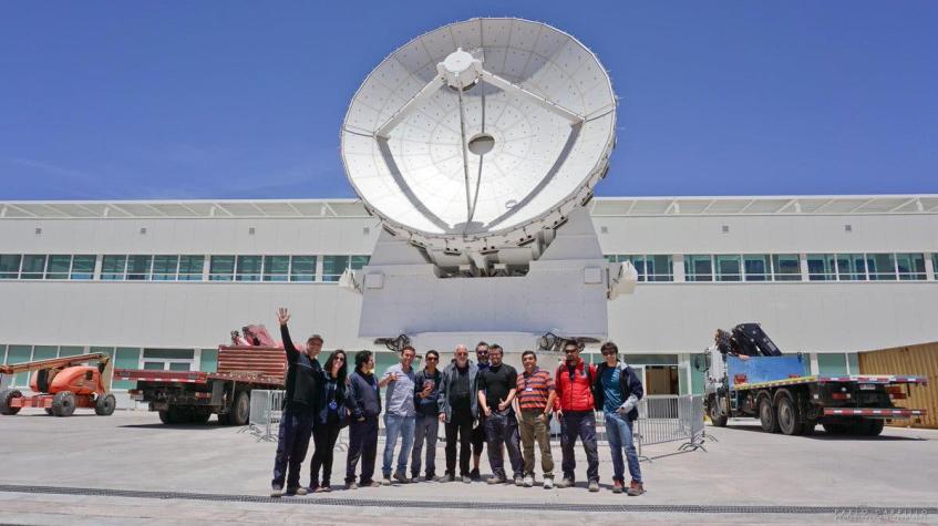 David Gilmour visita el Observatorio ALMA antes de abandonar Chile