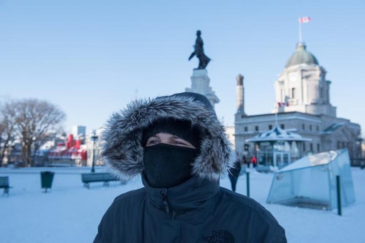 Frío polar congela Canadá con temperaturas de -40°C