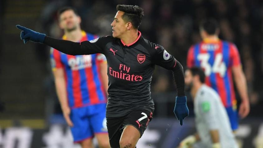 Alexis Sánchez brilla con doblete en triunfo del Arsenal por la Premier League