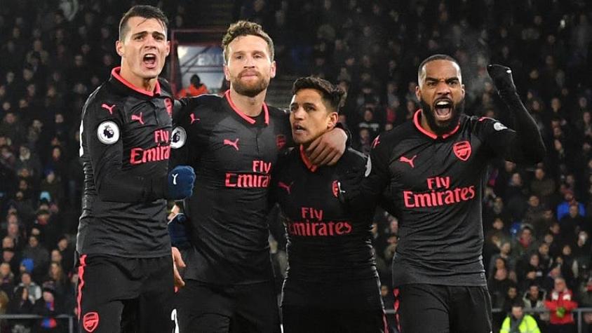 ¿Quiebre en el camarín del Arsenal? Las celebraciones de Sánchez abren la polémica en Inglaterra