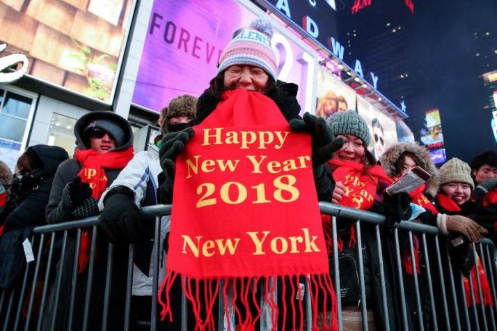 Nueva York aguarda al 2018 con un frío atroz y una seguridad inédita