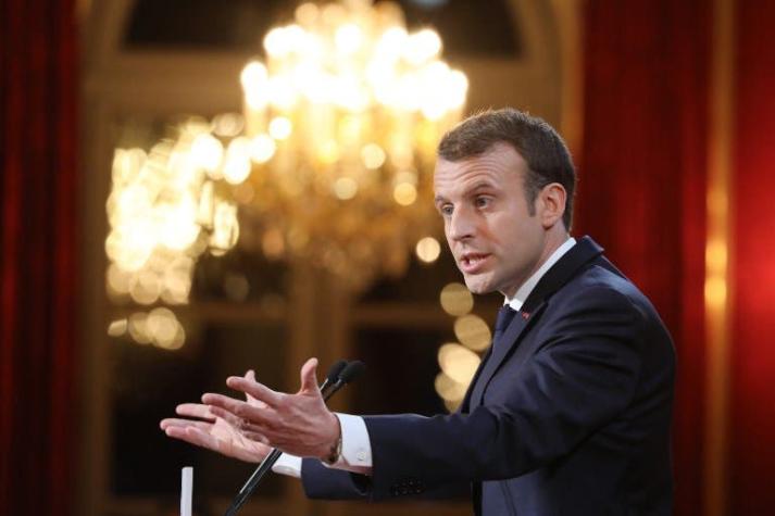 Macron anuncia una ley contra las noticias falsas