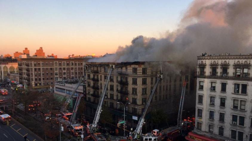 Incendio en Nueva York: Autoridades elevan a 13 el número de fallecidos