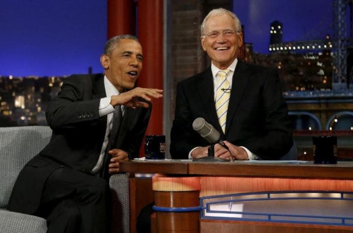 David Letterman presenta a Obama como primer invitado a su nuevo show en Netflix