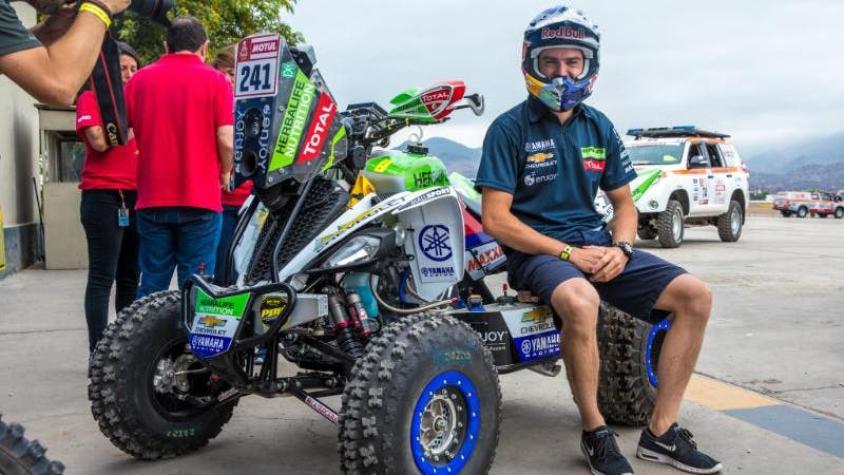 Ignacio Casale tiene todo listo para debutar en quads del Rally Dakar 2018