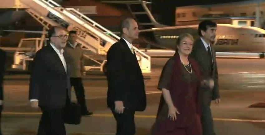 [VIDEO] Bachelet de visita en Cuba