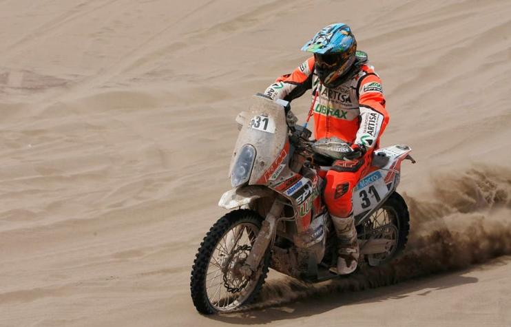 Quintanilla acaba quinto en séptima etapa y se mantiene octavo en la general del Dakar
