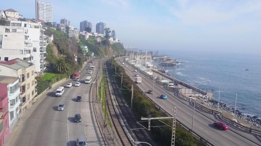 [VIDEO] Inédita restricción en ruta Viña del Mar-Valparaíso