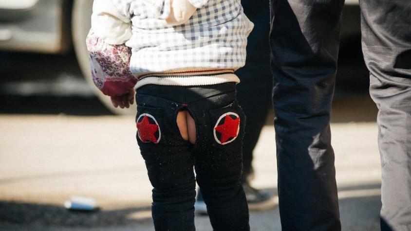 Kai dang ku, los pantalones con un agujero que generan debate en China