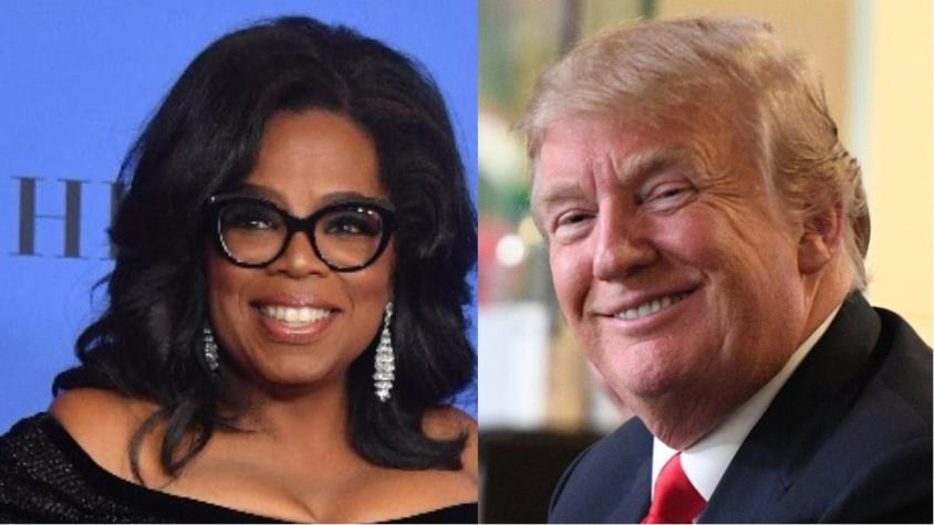 Trump asegura que derrotaría a Oprah Winfrey si fuera candidata a las elecciones presidenciales
