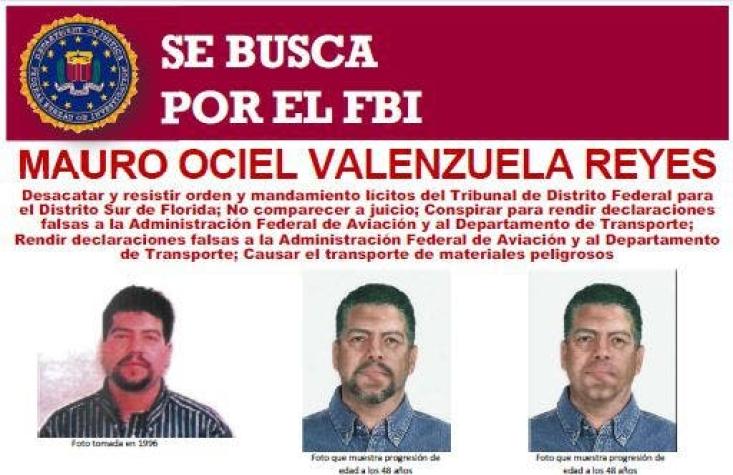 FBI ofrece recompensa por información de chileno buscado por la justicia de EEUU