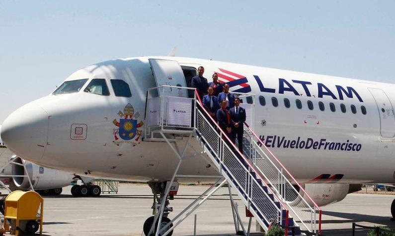 Así es el avión que trasladará al Papa Francisco en Chile