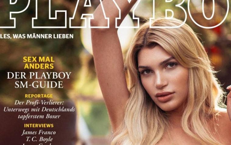 Playboy pone de portada por primera vez a una conejita transexual