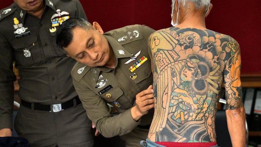 Capo de la mafia japonesa es arrestado luego que sus tatuajes se volvieran virales en Facebook