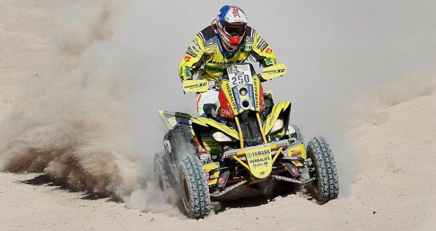 Ignacio Casale es tercero en séptima etapa del Dakar y continúa líder en quads
