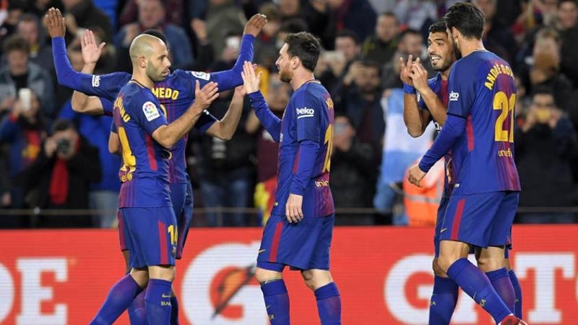 Barcelona golea a Celta de Vigo con un brillante Messi y avanza en Copa del Rey