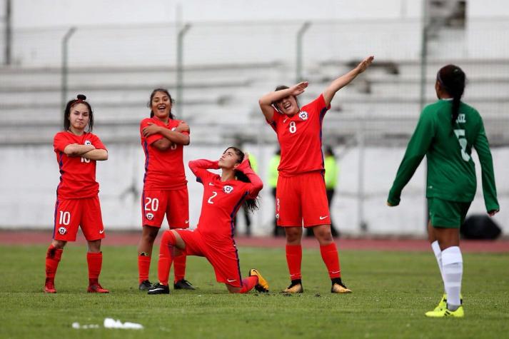 “La Roja” golea a Bolivia en sudamericano femenino sub 20