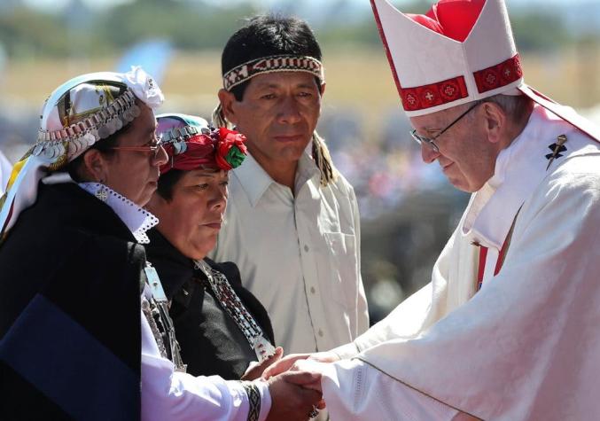 "No se puede pedir reconocimiento aniquilando al otro": las frases del Papa en La Araucanía