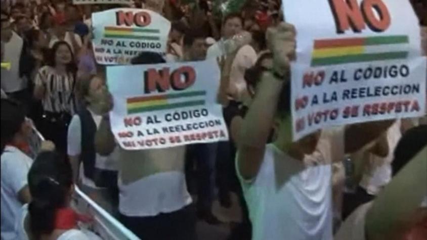 [VIDEO] "Carnaval" de protestas en Bolivia por nuevo código penal