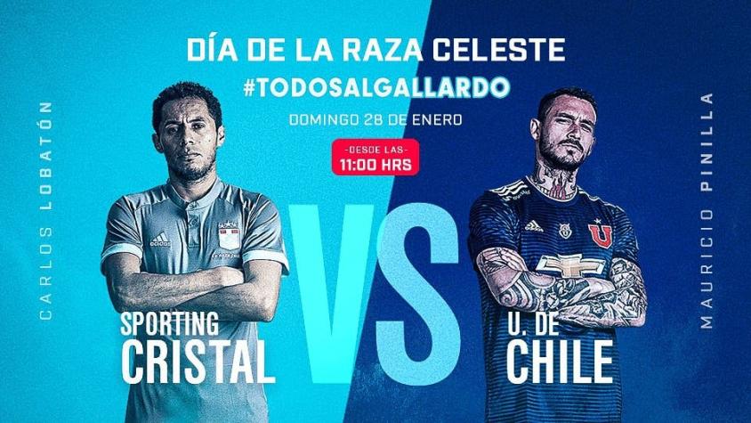 La U jugará su primer amistoso internacional ante el nuevo club de Mario Salas