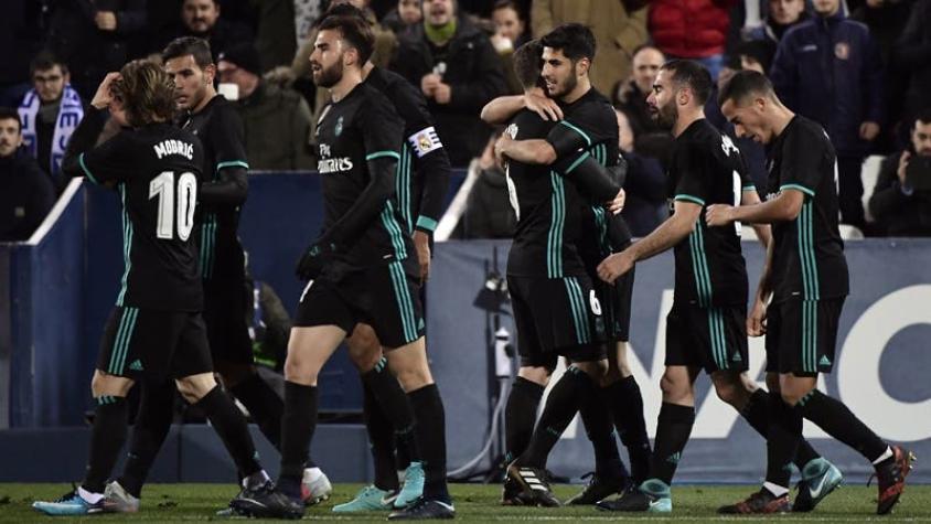Real Madrid logra revitalizante victoria en la agonía ante Leganés por Copa del Rey