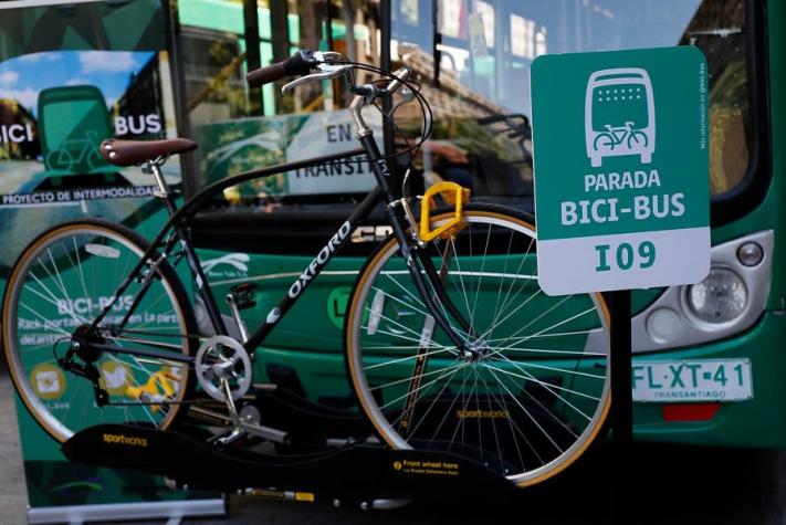 "Bici-Bus": Conoce el recorrido del Transantiago en que podrás llevar tu bicicleta