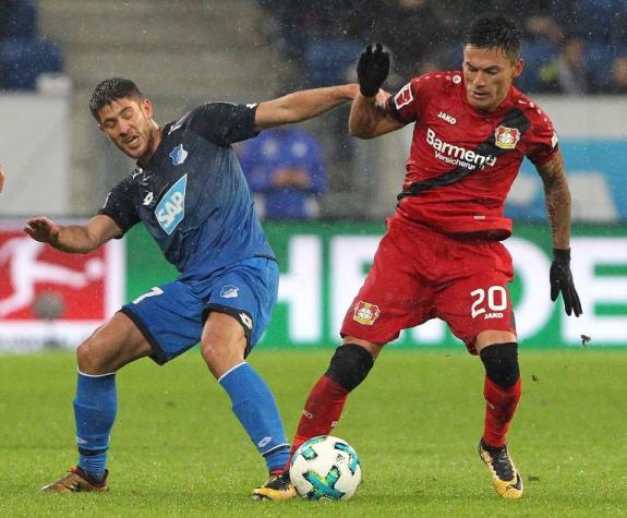 Charles Aránguiz volvió a la titularidad en triunfo del Leverkusen