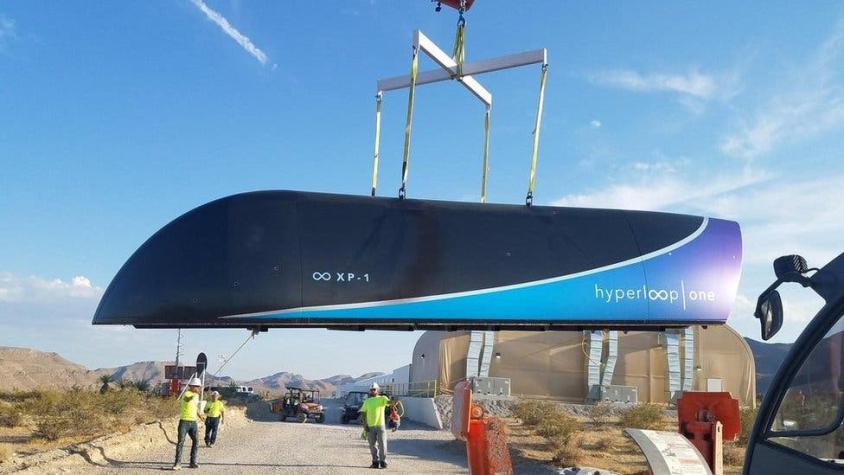 Hyperloop One: así son las pruebas del vehículo de Virgin que podría viajar a 1.200 km/h
