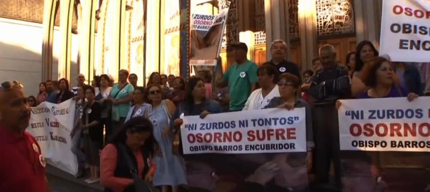 [VIDEO] Obispo Barros divide a Osorno