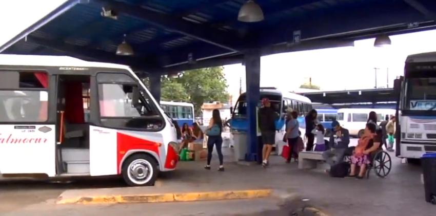 [VIDEO] Violento ataque en terminal de buses en Talca