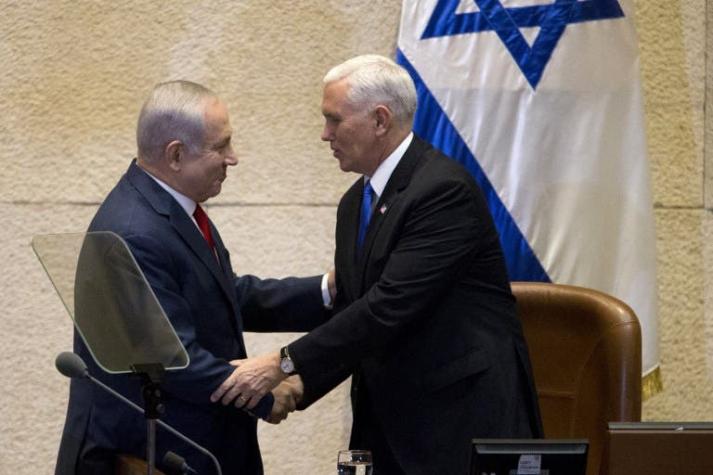 Mike Pence anuncia que la embajada de EE.UU. en Jerusalén abrirá a fines de 2019