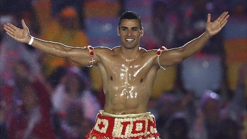 La hazaña de Pita Taufatofua, el atleta del torso desnudo de Río que ahora competirá en Pyeongchang