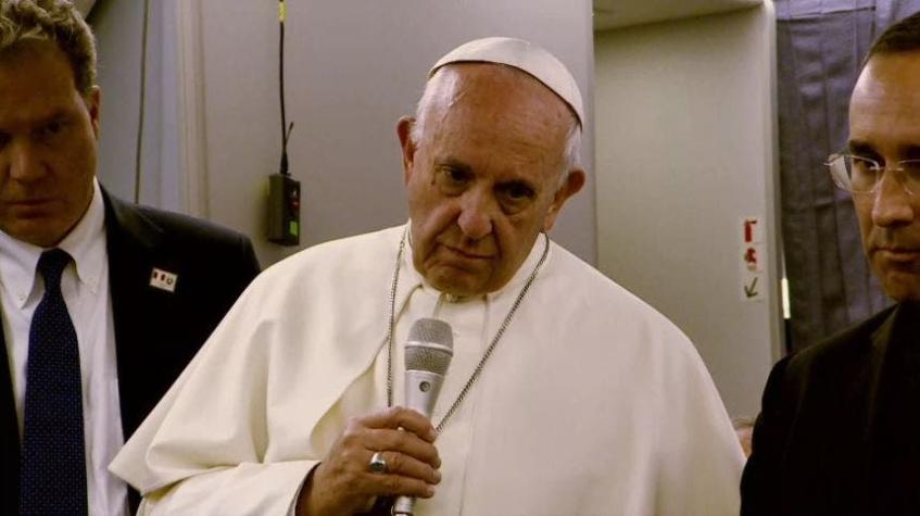 [VIDEO] Papa pide perdón a víctimas de Karadima
