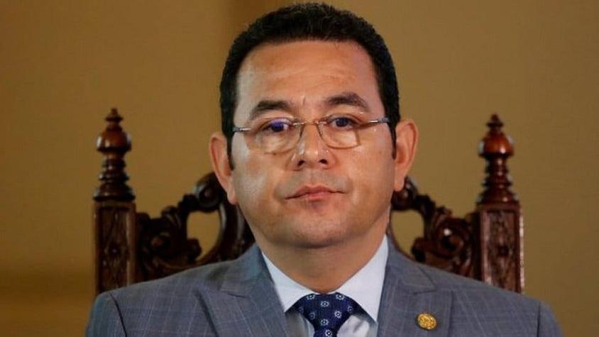 Ropa, lentes de sol y masajes: la lista de artículos de lujo que el presidente de Guatemala