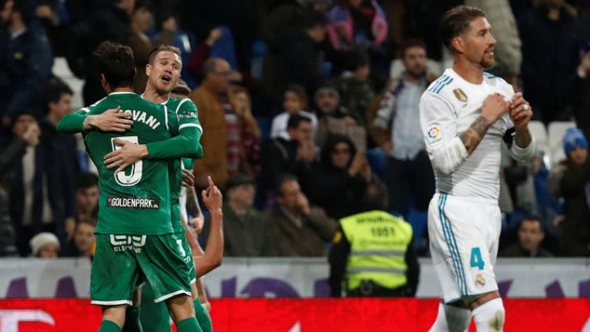 Real Madrid profundiza su crisis: Es eliminado de Copa del Rey por el modesto Leganés