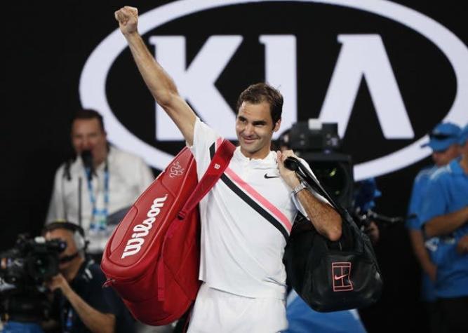 Federer jugará su 30ª final de Grand Slam en Australia tras la lesión de Chung