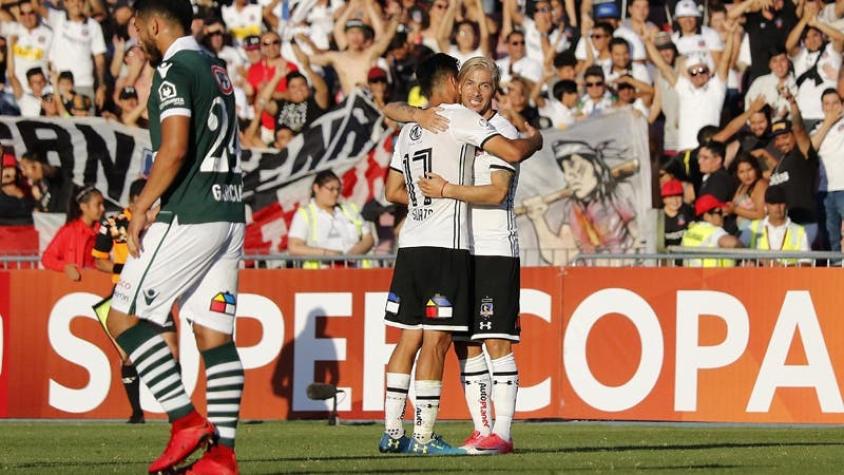 Colo Colo levanta la Supercopa Chile tras golear a Santiago Wanderers