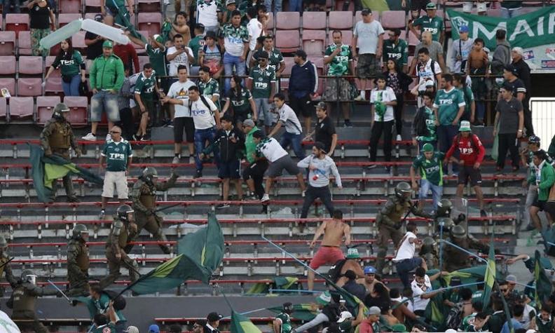 ANFP denunciará a Colo Colo y Wanderers por graves incidentes entre ambas barras