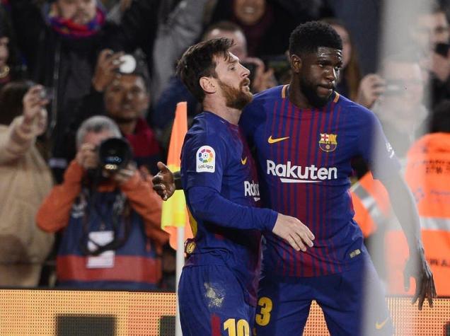 Messi salva de nuevo al Barcelona en sufrida victoria ante el Alavés de Maripán
