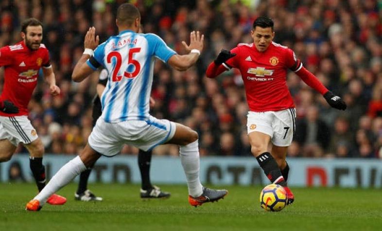 [Minuto a Minuto] Manchester United venció al Huddersfield con gol de Alexis Sánchez