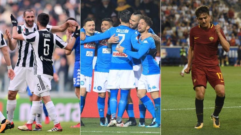 Juventus aplasta a Sassuolo, Napoli no baja el ritmo y Roma se acerca a Champions