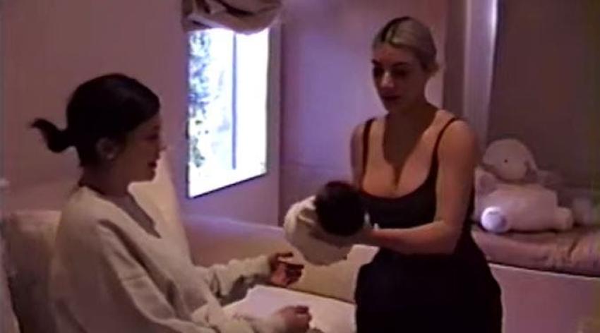 El video en que Kylie Jenner desclasificó cómo luce Chicago, la hija menor de Kim Kardashian