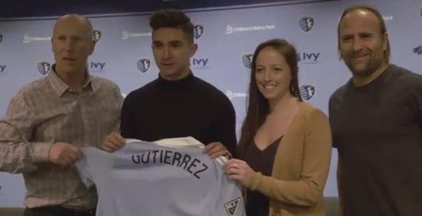 Sporting Kansas City anuncia oficialmente la llegada de Felipe Gutiérrez