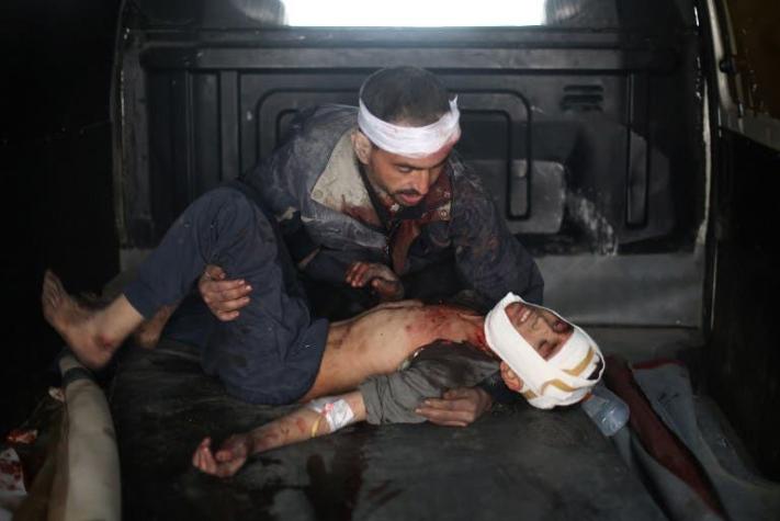 Mortíferos bombardeos del régimen sirio cerca de Damasco
