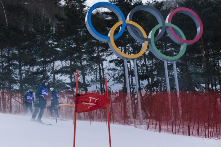 El viento retrasa pruebas de esquí alpino en Pyeongchang y se convierte en protagonista