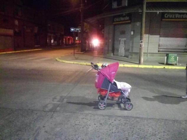 Lautaro: Mujer abandonó a su hija de 10 meses en plena calle